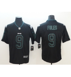 Nike Eagles 9 Nick Foles Black Shadow Legend Limited Jersey Nike Eagles 9 Nick Foles Black Shadow Legend Limited Jersey