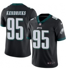 Nike Eagles #95 Mychal Kendricks Black Mens Stitched NFL Limited Rush Jersey Nike Eagles #95 Mychal Kendricks Black Mens Stitched NFL Limited Rush Jersey