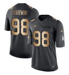 Nike Eagles #98 Connor Barwin Black Mens Stitched NFL Limited Gold Salute To Service Jersey Nike Eagles #98 Connor Barwin Black Mens Stitched NFL Limited Gold Salute To Service Jersey
