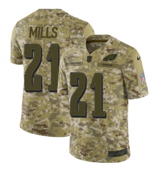 Nike Philadelphia Eagles 21 Jalen Mills Camo Men Stitched NFL Limited 2018 Salute To Service Jersey Nike Philadelphia Eagles 21 Jalen Mills Camo Men Stitched NFL Limited 2018 Salute To Service Jersey
