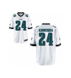 Nike Philadelphia Eagles 24 Nnamdi Asomugha White Game NFL Jersey Nike Philadelphia Eagles 24 Nnamdi Asomugha White Game NFL Jersey