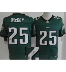 Nike Philadelphia Eagles 25 LeSean McCoy Green Elite Signed NFL Jersey Nike Philadelphia Eagles 25 LeSean McCoy Green Elite Signed NFL Jersey