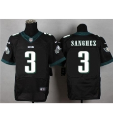Nike Philadelphia Eagles 3 Mark Sanchez Black Elite NFL Jersey Nike Philadelphia Eagles 3 Mark Sanchez Black Elite NFL Jersey