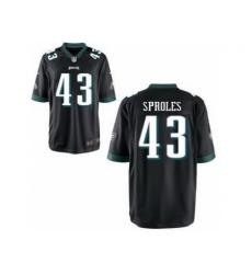 Nike Philadelphia Eagles 43 Darren Sproles Black Game NFL Jersey Nike Philadelphia Eagles 43 Darren Sproles Black Game NFL Jersey