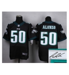 Nike Philadelphia Eagles 50 Kiko Alonso black Elite Signature Jerseys Nike Philadelphia Eagles 50 Kiko Alonso black Elite Signature Jerseys