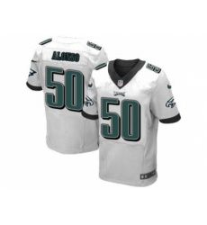 Nike Philadelphia Eagles 50 Kiko Alonso white Elite NFL Jersey Nike Philadelphia Eagles 50 Kiko Alonso white Elite NFL Jersey