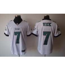 Nike Philadelphia Eagles 7 Michael Vick White Elite NFL Jersey Nike Philadelphia Eagles 7 Michael Vick White Elite NFL Jersey