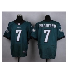 Nike Philadelphia Eagles 7 Sam Bradford Green Elite NFL Jersey Nike Philadelphia Eagles 7 Sam Bradford Green Elite NFL Jersey