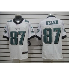 Nike Philadelphia Eagles 87 Brent Celek White Elite NFL Jersey Nike Philadelphia Eagles 87 Brent Celek White Elite NFL Jersey