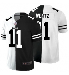 Philadelphia Eagles 11 Carson Wentz Men Black V White Peace Split Nike Vapor Untouchable Limited NFL Jersey Philadelphia Eagles 11 Carson Wentz Men Black V White Peace Split Nike Vapor Untouchable Limited NFL Jersey