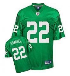 Philadelphia Eagles 1960 22 Asante Samuel Throwback Team Color green Jersey 50TH patch Philadelphia Eagles 1960 22 Asante Samuel Throwback Team Color green Jersey 50TH patch