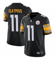 Men Nike Steelers 11 Chase Claypool Black Vapor Limited Stitched NFL Jersey Men Nike Steelers 11 Chase Claypool Black Vapor Limited Stitched NFL Jersey