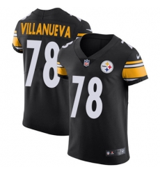 Men Nike Steelers #78 Alejandro Villanueva Black Team Color Stitched NFL Vapor Untouchable Elite Jersey Men Nike Steelers #78 Alejandro Villanueva Black Team Color Stitched NFL Vapor Untouchable Elite Jersey