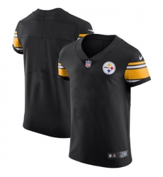 Men Nike Steelers Blank Black Team Color Stitched NFL Vapor Untouchable Elite Jersey Men Nike Steelers Blank Black Team Color Stitched NFL Vapor Untouchable Elite Jersey