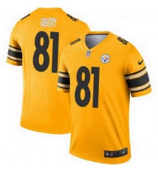 Men Nike Zach Gentry Pittsburgh Steelers Legend Gold Inverted Jersey Men Nike Zach Gentry Pittsburgh Steelers Legend Gold Inverted Jersey