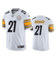 Men Pittsburgh Steelers 21 Tre Norwood White Vapor Untouchable Limited Stitched Jerse Men Pittsburgh Steelers 21 Tre Norwood White Vapor Untouchable Limited Stitched Jerse
