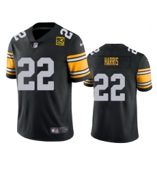 Men Pittsburgh Steelers 22 Najee Harris Black 2023 50th Anniversary Vapor Untouchable Limited Jersey Men Pittsburgh Steelers 22 Najee Harris Black 2023 50th Anniversary Vapor Untouchable Limited Jersey