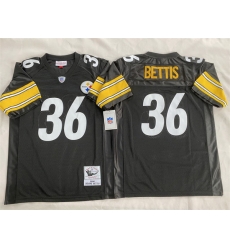 Men Pittsburgh Steelers 36 36 Jerome Bettis Black Stitched Football Jersey Men Pittsburgh Steelers 36 36 Jerome Bettis Black Stitched Football Jersey
