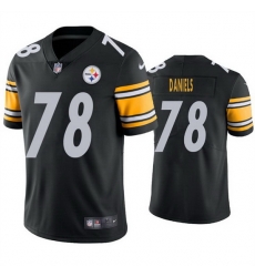 Men Pittsburgh Steelers 78 James Daniels Black Vapor Untouchable Limited Stitched jersey Men Pittsburgh Steelers 78 James Daniels Black Vapor Untouchable Limited Stitched jersey