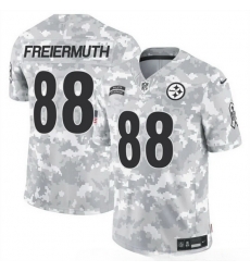 Men Pittsburgh Steelers 88 Pat Freiermuth 2024 F U S E Arctic Camo Salute To Service Limited Stitched Football Jersey Men Pittsburgh Steelers 88 Pat Freiermuth 2024 F U S E Arctic Camo Salute To Service Limited Stitched Football Jersey