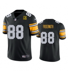 Men Pittsburgh Steelers 88 Pat Freiermuth Black 2023 50th Anniversary Vapor Untouchable Limited Jersey Men Pittsburgh Steelers 88 Pat Freiermuth Black 2023 50th Anniversary Vapor Untouchable Limited Jersey