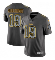 Mens Nike Pittsburgh Steelers 19 JuJu Smith Schuster Gray Static Vapor Untouchable Limited NFL Jersey Mens Nike Pittsburgh Steelers 19 JuJu Smith Schuster Gray Static Vapor Untouchable Limited NFL Jersey