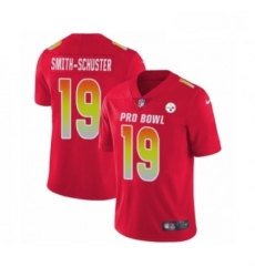 Mens Nike Pittsburgh Steelers 19 JuJu Smith Schuster Limited Red AFC 2019 Pro Bowl NFL Jersey Mens Nike Pittsburgh Steelers 19 JuJu Smith Schuster Limited Red AFC 2019 Pro Bowl NFL Jersey