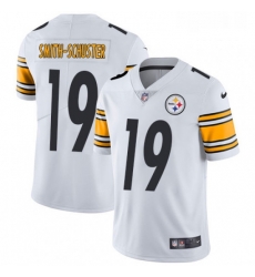 Mens Nike Pittsburgh Steelers 19 JuJu Smith Schuster White Vapor Untouchable Limited Player NFL Jersey Mens Nike Pittsburgh Steelers 19 JuJu Smith Schuster White Vapor Untouchable Limited Player NFL Jersey