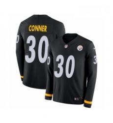 Mens Nike Pittsburgh Steelers 30 James Conner Limited Black Therma Long Sleeve NFL Jersey Mens Nike Pittsburgh Steelers 30 James Conner Limited Black Therma Long Sleeve NFL Jersey