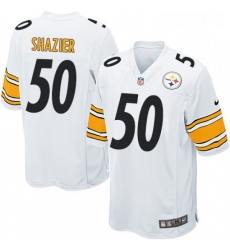 Mens Nike Pittsburgh Steelers 50 Ryan Shazier Game White NFL Jersey Mens Nike Pittsburgh Steelers 50 Ryan Shazier Game White NFL Jersey