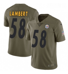 Mens Nike Pittsburgh Steelers 58 Jack Lambert Limited Olive 2017 Salute to Service NFL Jersey Mens Nike Pittsburgh Steelers 58 Jack Lambert Limited Olive 2017 Salute to Service NFL Jersey