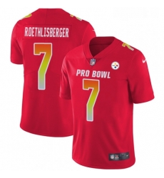 Mens Nike Pittsburgh Steelers 7 Ben Roethlisberger Limited Red 2018 Pro Bowl NFL Jersey Mens Nike Pittsburgh Steelers 7 Ben Roethlisberger Limited Red 2018 Pro Bowl NFL Jersey