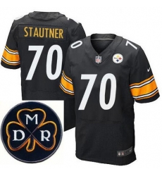 Men's Nike Pittsburgh Steelers #72 Cody Wallace Elite Black NFL MDR Dan Rooney Patch Jersey Men's Nike Pittsburgh Steelers #72 Cody Wallace Elite Black NFL MDR Dan Rooney Patch Jersey