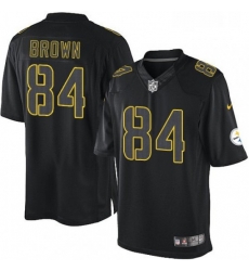 Mens Nike Pittsburgh Steelers 84 Antonio Brown Limited Black Impact NFL Jersey Mens Nike Pittsburgh Steelers 84 Antonio Brown Limited Black Impact NFL Jersey
