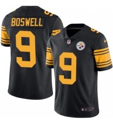 Men's Nike Pittsburgh Steelers #9 Chris Boswell Limited Black Rush Vapor Untouchable NFL Jersey Men's Nike Pittsburgh Steelers #9 Chris Boswell Limited Black Rush Vapor Untouchable NFL Jersey