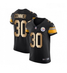 Mens Pittsburgh Steelers 30 James Conner Elite Black Gold Team Color Football Jersey Mens Pittsburgh Steelers 30 James Conner Elite Black Gold Team Color Football Jersey