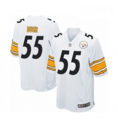 Mens Pittsburgh Steelers 55 Devin Bush Game White Football Jersey Mens Pittsburgh Steelers 55 Devin Bush Game White Football Jersey