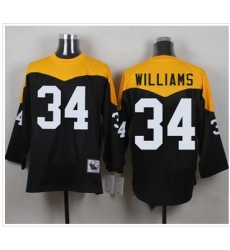 Mitchell And Ness 1967 Pittsburgh Steelers 34 DeAngelo Williams Black Yelllow Throwback Men 27s Sti Mitchell And Ness 1967 Pittsburgh Steelers 34 DeAngelo Williams Black Yelllow Throwback Men 27s Sti