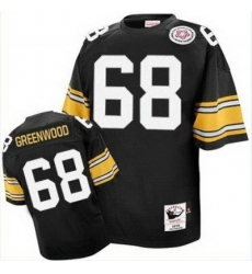 Mitchell And Ness Steelers 68 L.C. Greenwood Black Stitched NFL Jersey Mitchell And Ness Steelers 68 L.C. Greenwood Black Stitched NFL Jersey