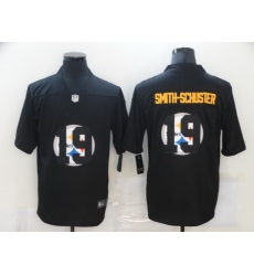 Nike Pittsburgh Steelers 19 JuJu Smith Schuster Black Shadow Logo Limited Jersey Nike Pittsburgh Steelers 19 JuJu Smith Schuster Black Shadow Logo Limited Jersey