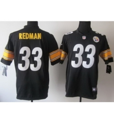 Nike Pittsburgh Steelers 33 Isaac Redman Black Game NFL Jersey Nike Pittsburgh Steelers 33 Isaac Redman Black Game NFL Jersey