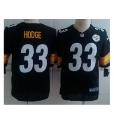 Nike Pittsburgh Steelers 33 Merril Hoge Black Elite NFL Jersey Nike Pittsburgh Steelers 33 Merril Hoge Black Elite NFL Jersey