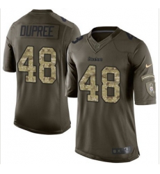 Nike Pittsburgh Steelers #48 Bud Dupree Green Men 27s Stitched NFL Limited Salute to Service Jersey Nike Pittsburgh Steelers #48 Bud Dupree Green Men 27s Stitched NFL Limited Salute to Service Jersey
