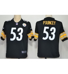 Nike Pittsburgh Steelers 53 Maurkice Pouncey Black Game NFL Jersey Nike Pittsburgh Steelers 53 Maurkice Pouncey Black Game NFL Jersey