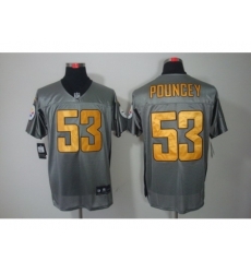 Nike Pittsburgh Steelers 53 Maurkice Pouncey Grey Elite Shadow NFL Jersey Nike Pittsburgh Steelers 53 Maurkice Pouncey Grey Elite Shadow NFL Jersey