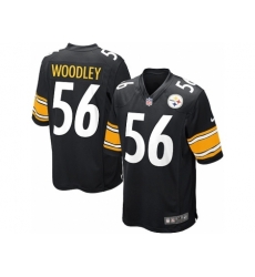 Nike Pittsburgh Steelers 56 Lamarr Woodley black Game NFL Jersey Nike Pittsburgh Steelers 56 Lamarr Woodley black Game NFL Jersey