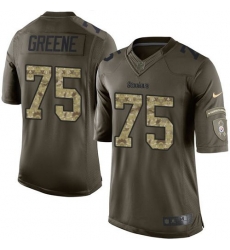 Nike Pittsburgh Steelers #75 Joe Greene Green Men 27s Stitched NFL Limited Salute to Service Jersey Nike Pittsburgh Steelers #75 Joe Greene Green Men 27s Stitched NFL Limited Salute to Service Jersey