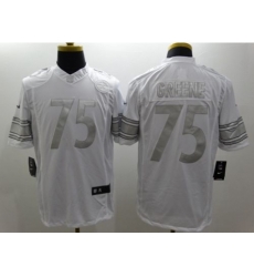 Nike Pittsburgh Steelers 75 Joe Greene White Limited Platinum NFL Jersey Nike Pittsburgh Steelers 75 Joe Greene White Limited Platinum NFL Jersey