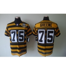Nike Pittsburgh Steelers 75 Joe Greene Yellow Black Elite 80th Throwback NFL Jersey Nike Pittsburgh Steelers 75 Joe Greene Yellow Black Elite 80th Throwback NFL Jersey