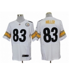 Nike Pittsburgh Steelers 83 Heath Miller White Elite NFL Jersey Nike Pittsburgh Steelers 83 Heath Miller White Elite NFL Jersey